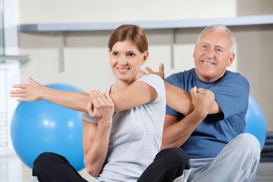 Übungstherapie zur Osteochondose des unteren Rückens
